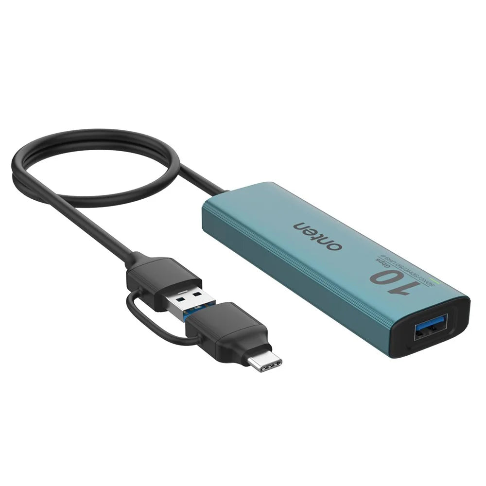 ONTEN UCA613+ USB-A / USB-C to 3 x USB3.2 + USB-C Charging Port + SD / TF Card Reader Hub - 2