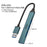 ONTEN OTN-5701 Portable USB Hub Adapter USB to USB 3.0 + 3xUSB 2.0 Expansion Dock - 4