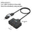 ONTEN UCA5311 USB-C / USB 3.0 Multi-Port Hub High-Speed Data Transfer Gigabit Ethernet Adapter - 5