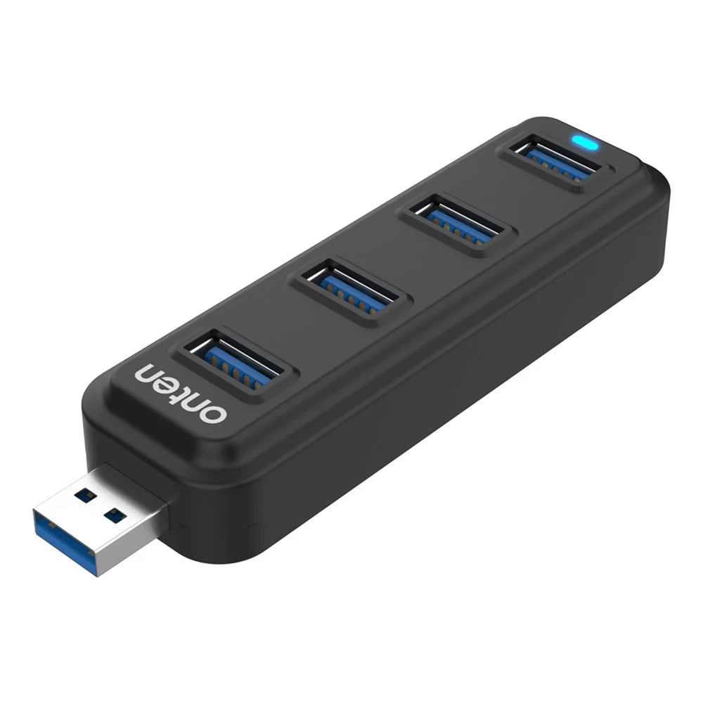 ONTEN 5312 USB3.0 to 4 x USB3.0 Hub 5Gpbs High Speed Data Transfer Adapter - 1