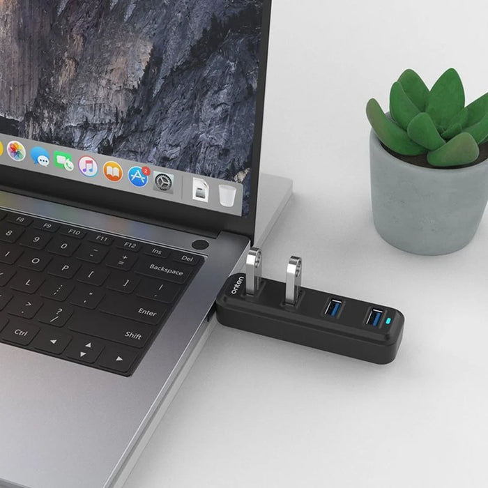 ONTEN 5312 USB3.0 to 4 x USB3.0 Hub 5Gpbs High Speed Data Transfer Adapter - 3