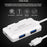 ONTEN 9102B 4 Port USB 3.0 HUB For Computer Type-C Splitter High Speed Data Transfer Adapter - White - 2