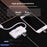 ONTEN 9102B 4 Port USB 3.0 HUB For Computer Type-C Splitter High Speed Data Transfer Adapter - White - 3