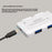 ONTEN 9102B 4 Port USB 3.0 HUB For Computer Type-C Splitter High Speed Data Transfer Adapter - White - 4