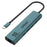 ONTEN UC616 USB-C to Gigabit Ethernet Adapter 3 USB3.2 Gen2 + 2 USB2.0 + USB-C Power Port Hub - 1