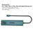 ONTEN UC616 USB-C to Gigabit Ethernet Adapter 3 USB3.2 Gen2 + 2 USB2.0 + USB-C Power Port Hub - 4