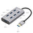 ONTEN 8108 Computer 7 Port USB 3.0 Hub Aluminum Alloy Multi USB Expansion Splitter - 5