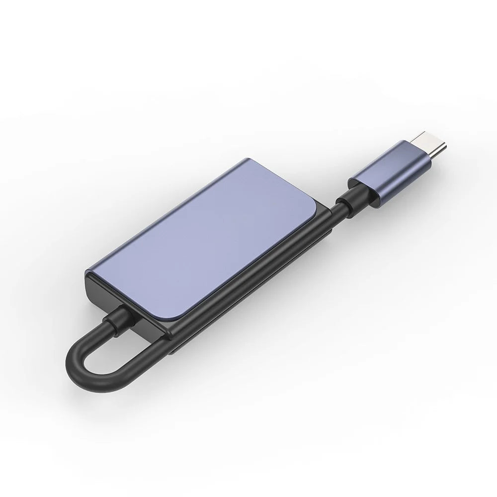 BLUEKEY USB-C to Headphone Adapter 3 in 1 Double Type-C 3.5mm Audio Cable for Huawei Xiaomi - 2