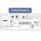 ONTEN 95116 6 in 1 Hub Type-C to HD + 2 USB-A 3.0 + USB-C + SD / TF Card Reader Docking Station - 5