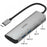 ONTEN 95116D Type-C 6 in 1 Hub Docking Station 4K HD USB3.0 USB2.0 PD3.0 TF SD Card Reader Adapter - 2