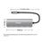 ONTEN 95116D Type-C 6 in 1 Hub Docking Station 4K HD USB3.0 USB2.0 PD3.0 TF SD Card Reader Adapter - 7