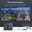 ONTEN 95113 Type-C Hub HD + VGA + 2 x USB3.0 + SD3.0 + TF3.0 + Audio + PD Docking Station - 6
