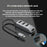 ONTEN 95118R Type-C to RJ45 Gigabit Ethernet Port + 3 x USB3.0 Hub 1000M Network Adapter - 3