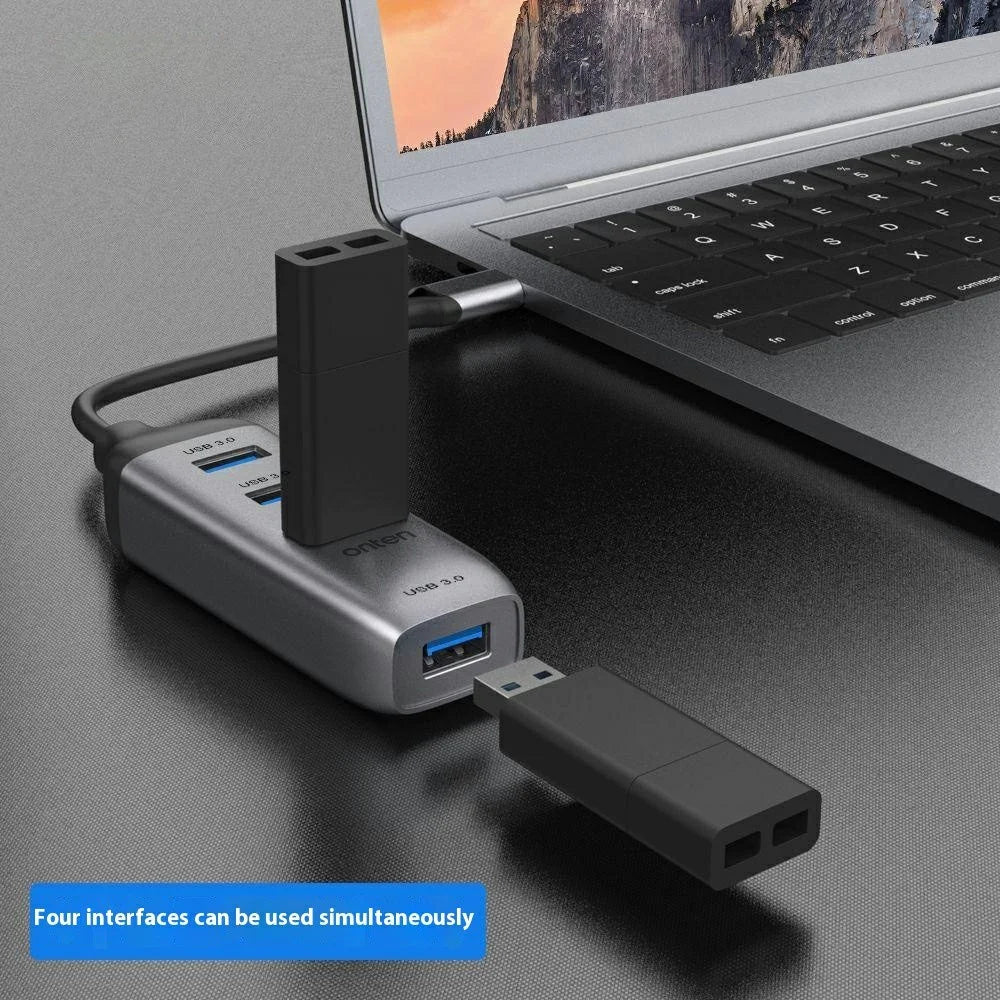 ONTEN 95118U USB-C Hub 4 in 1 Type-C to 4 x USB3.0 Splitter Adapter for Laptop Phone Tablet - 2