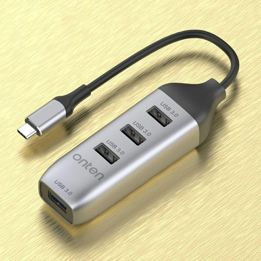 ONTEN 95118U USB-C Hub 4 in 1 Type-C to 4 x USB3.0 Splitter Adapter for Laptop Phone Tablet - 4