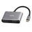 ONTEN OTN-95112 USB-C to HD + VGA + USB + Type-C Adapter HD 4K Video Converter - 1