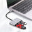 ONTEN 9506B High Speed 4 x USB 3.0 Hub 5Gbps Transfer Rate Aluminum Alloy Type-C Expansion Adapter - 2