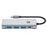2425 7 In 1 Type C Hub USB 3.0 PD 100W Expansion Dock 4K HD Adapter SD / TF Card Reader for Laptops - 2