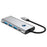 2425 7 In 1 Type C Hub USB 3.0 PD 100W Expansion Dock 4K HD Adapter SD / TF Card Reader for Laptops - 4