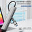 2509 USB-C / USB Hub 9 in 1 Docking Station RJ45 USB3.0 USB2.0 USB-C2.0 3.5mm DC5V SD / TF Card Reader Adapter - 3
