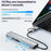 2509 USB-C / USB Hub 9 in 1 Docking Station RJ45 USB3.0 USB2.0 USB-C2.0 3.5mm DC5V SD / TF Card Reader Adapter - 5