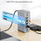 2428 Type-C Hub 13 in 1 Desktop Docking Station USB 3.0 Gigabit Ethernet HD VGA Adapter for Laptop - 7