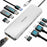 WAVLINK UMD309 10 in 1 USB-C Hub Dual HD 100W PD 10Gbps USB-A USB-C Docking Station - 2