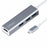 ONTEN 9596 4 Ports USB 3.0 Expansion Hub 5Gbps Data Transfer Type C to USB Splitter - Grey - 1