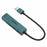 ONTEN 5223 5 in 1 USB 3.0 Hub Expansion Dock 3xUSB3.0 TF SD Card Reader Adapter - 2