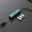ONTEN 5226 4 in 1 USB Hub 100Mbps Network Card Ethernet Adapter 3 Port USB 2.0 Extension Dock - 4