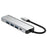 2421 Type-C 5 in 1 Laptop Expansion Hub 8K DP 100W PD Charging USB 2.0 Ports Adapter - 5