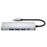 2421 Type-C 5 in 1 Laptop Expansion Hub 8K DP 100W PD Charging USB 2.0 Ports Adapter - 6
