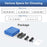 YW-HCL-4C-Pro 4 Ports USB C 3.1 Hub 10Gbps High Speed Data Transfer Clip On External Dock Station - Black - 6