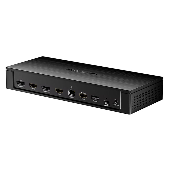WAVLINK DisplayLink-7400 Docking Station Dual 8K / Quad 4K Multi-Monitor USB-C Laptop Dock for Mac M1 / M2 / M3 / M4 / Windows - US Plug - 1