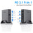 WAVLINK UMD27PRO Laptop Docking Station 2 HD + DP 140W PD Hub Adapter Support 8K 30Hz  /  4K 144Hz - US Plug - 7