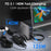 WAVLINK UMD27PRO Laptop Docking Station HD + 2 DP Ports 140W PD USB Hub Support 8K 30Hz  /  4K 144Hz - US Plug - 2
