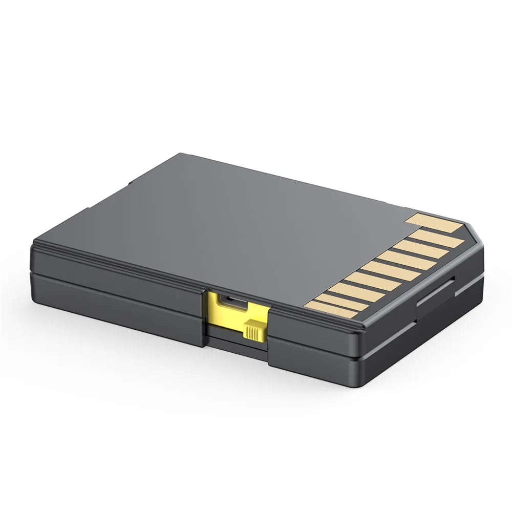 BUDI CP582B Multifunctional SD / TF Card Reader with 4 SD Slots and 8 TF Slots 5Gbps High Speed Memory Card Reader - 7