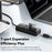ESSAGER 7 in 1 USB 3.0 Hub For PC  /  Laptop  /  MacBook High Speed Data Transfer Multi Port Expansion - 3