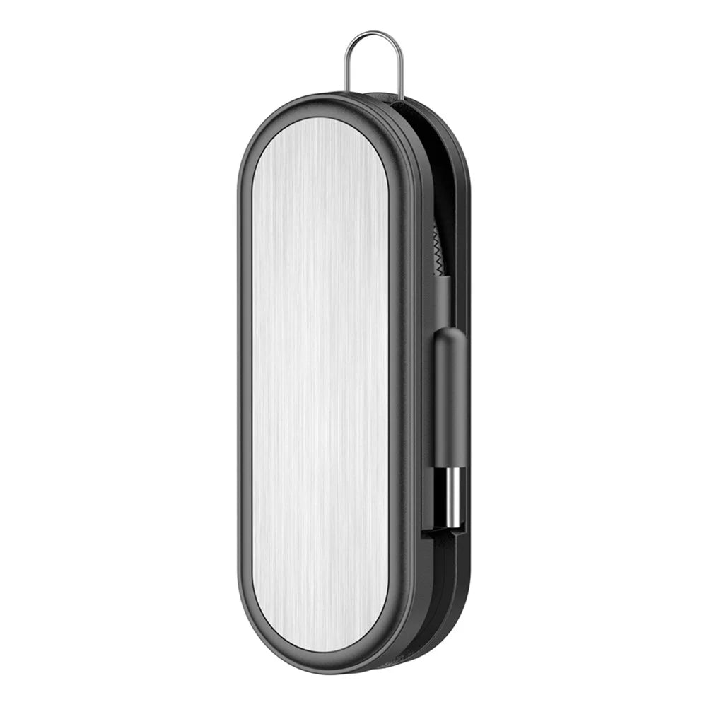 BUDI CP586TTB Multi-Function USB-C to USB-C Data Cable Kit, Portable Travel Charging Cable Set with SIM / TF Card Slots, Tool Eject Pin - 5