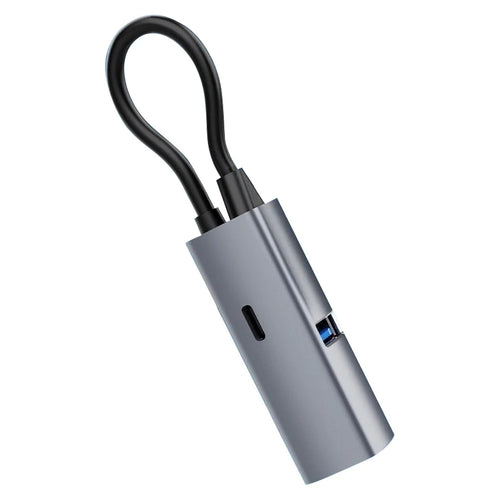 Type C to HD Converter 100W 4K 3 in 1 USB 3.0 Hub Adapter Portable Fast Charging for TV  /  Monitor Screen Mirroring - 1