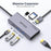 QGEEM QG-UH07-3 7-in-1 Type-C Docking Station Multi-Port USB-C Hub Support HD Compatible Chromebook Thunderbolt 3 - 2