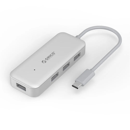 ORICO TC4U-U3 Type-C to USB-A Hub 4-Ports USB3.0 Hub Adapter 5Gbps High-Speed Transmission Converter with OTG Function - 1