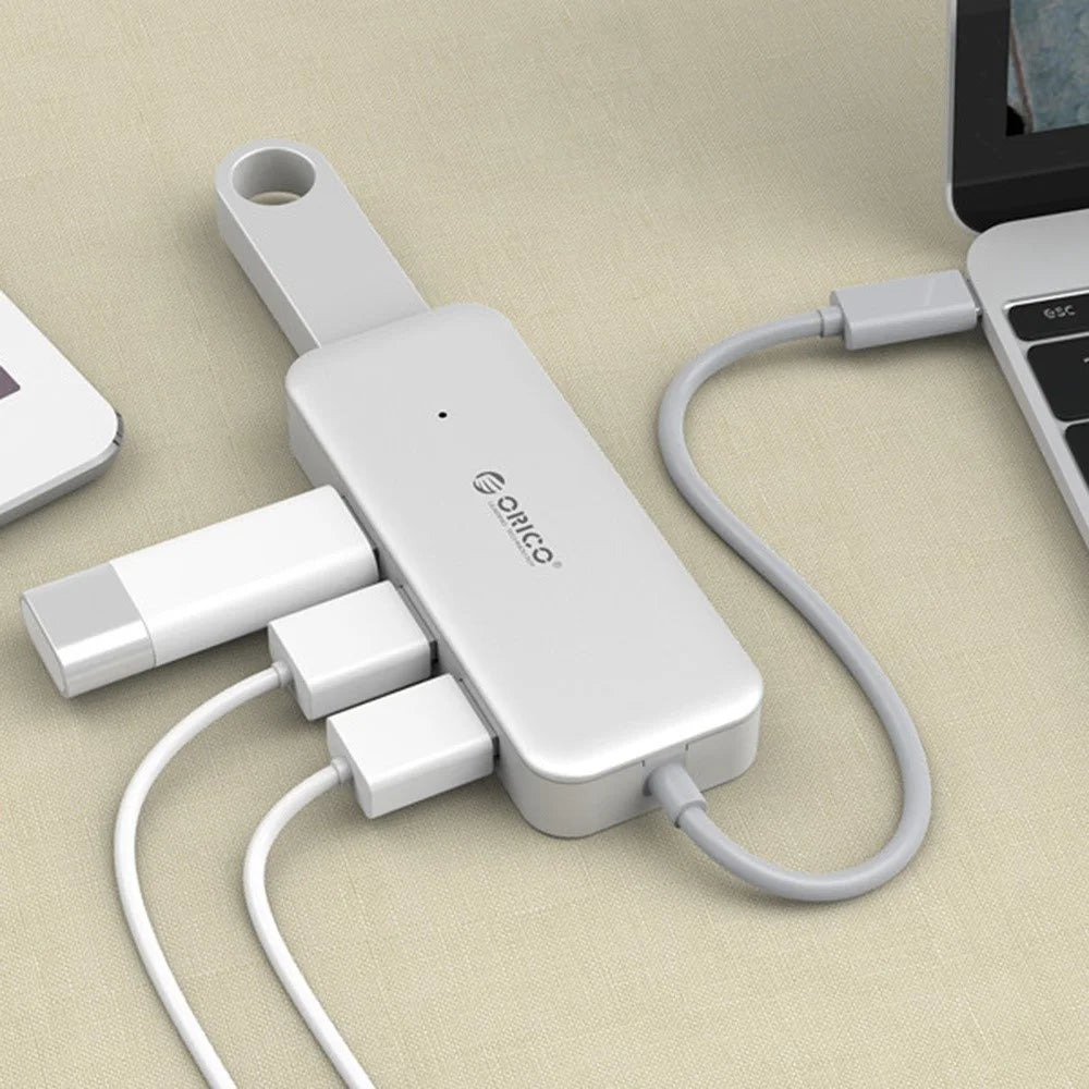 ORICO TC4U-U3 Type-C to USB-A Hub 4-Ports USB3.0 Hub Adapter 5Gbps High-Speed Transmission Converter with OTG Function - 2