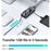 UGREEN CM481 USB 3.0 Splitter Docking Station 7-Port USB Hub Adapter with Extension Cable (CN Plug) - 3