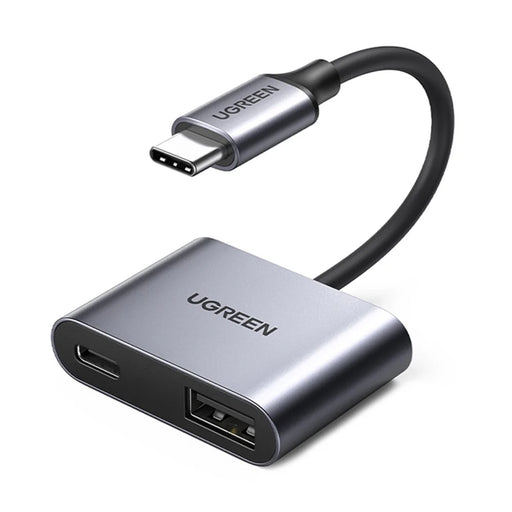 UGREEN USB-C Hub Type-C Male to PD 60W+USB 3.0 Female Adapter 5Gbps Data Transfer Converter for MacBook Laptops - 1