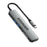 ESSAGER Type-C Hub Converter to PD 60W Fast Charging+Type-C Data Port+USB 3.2+USB 2.0+HD Video Output+2 Card Reader Slots - 1