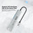 ESSAGER Type-C Hub Converter to PD 60W Fast Charging+Type-C Data Port+USB 3.2+USB 2.0+HD Video Output+2 Card Reader Slots - 5