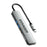 ESSAGER Type-C Hub Converter to PD 60W Fast Charging+Type-C Data Port+USB 3.2+USB 2.0+HD Video Output+2 Card Reader Slots - 6