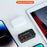 H988B 3 USB + 2 Type-C PD Fast Charger Desktop Charging Station with Digital Display (CE Certified) - UK Plug - 5
