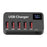 H988A 50W Smart Digital Display 5 Ports USB Charger Phone Tablet Charging Station (CE Certified) - AU Plug - 6